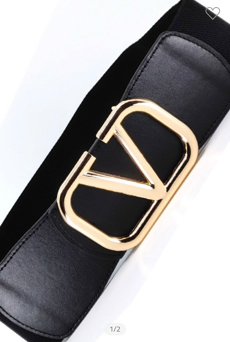 “V” Fashion Buckle Belt