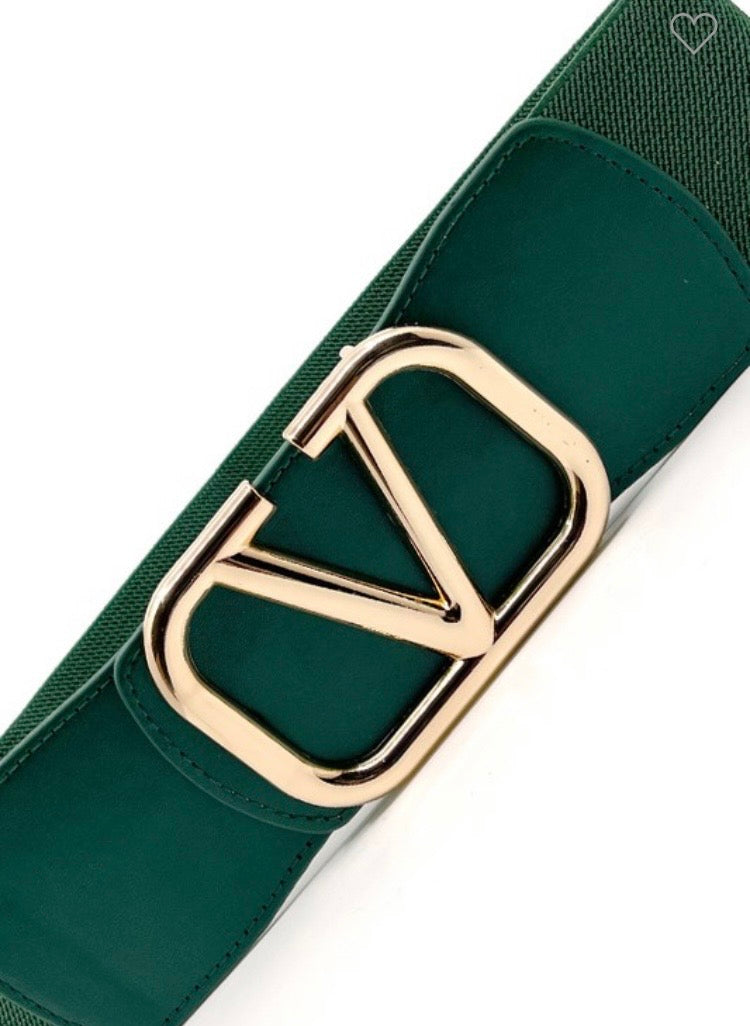 “V” Fashion Buckle Belt
