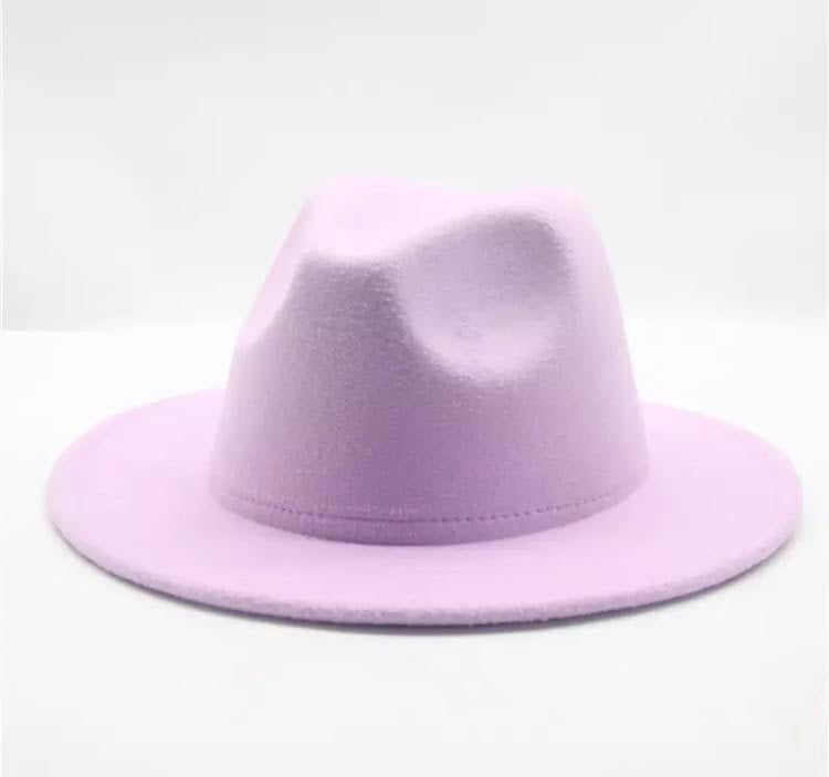 Jazz Fedora Solid Color Hats