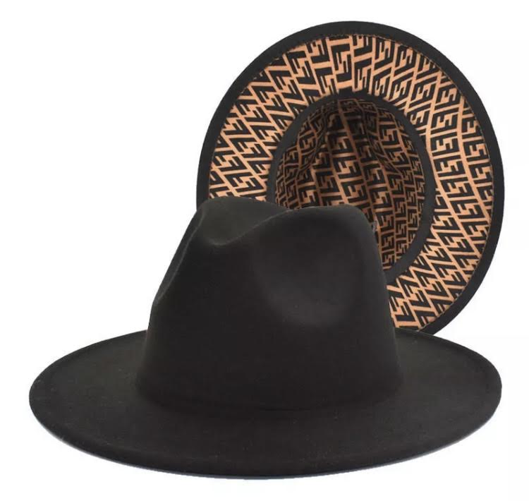 Double “F” Luxury Designer Fedora Hats