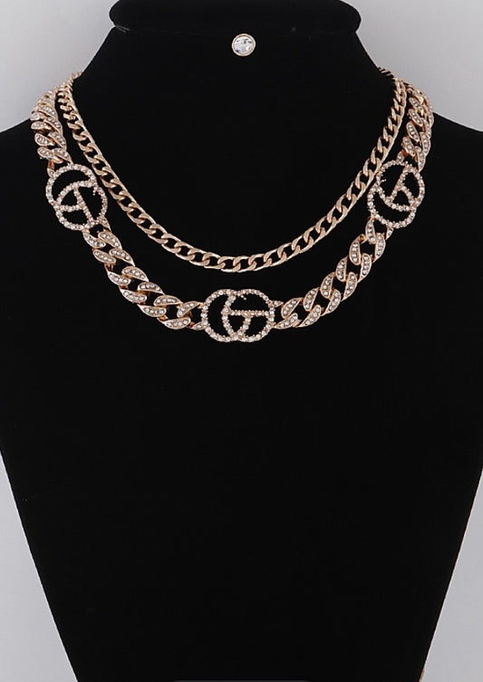 Luxury Double Chain Necklace