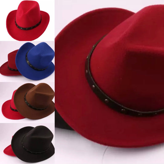 Western Cowboy Fedora Hats