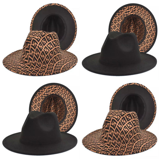 Double “F” Luxury Designer Fedora Hats