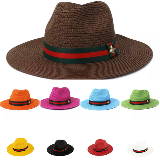 Luxury “Bee” Straw Hat