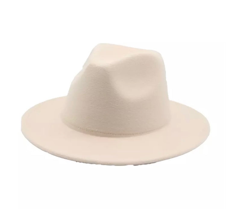 Jazz Fedora Solid Color Hats