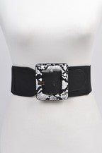 Faux Snakeskin Belt