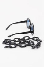 Iconic Chunky Chain Acrylic Sunglasses