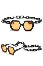 Iconic Chunky Chain Acrylic Sunglasses