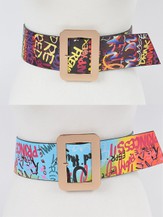 Graffiti Waist Belt