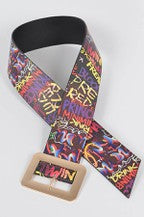 Graffiti Waist Belt